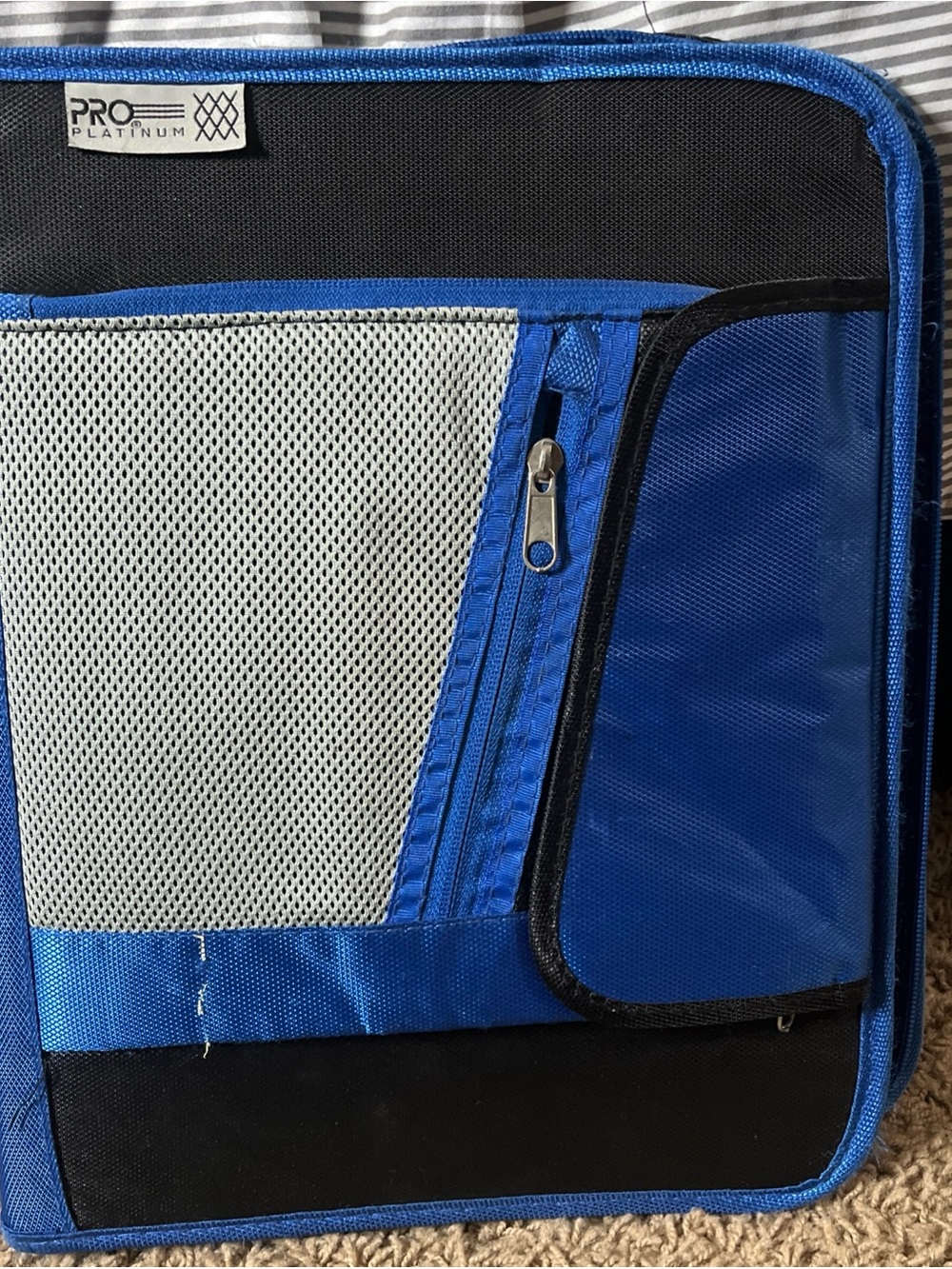 Blue Men's Travel Organizer Bag
